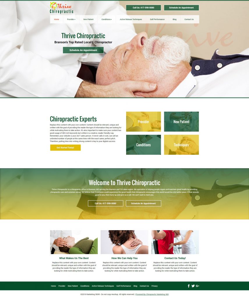 chiropractic design 