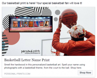 boosted facebook post