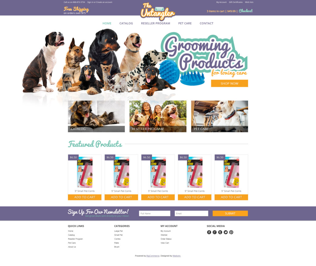 10 Excellent Ecommerce Website Design Template Examples for 2018 ...