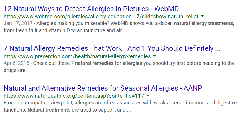 serp meta descriptions