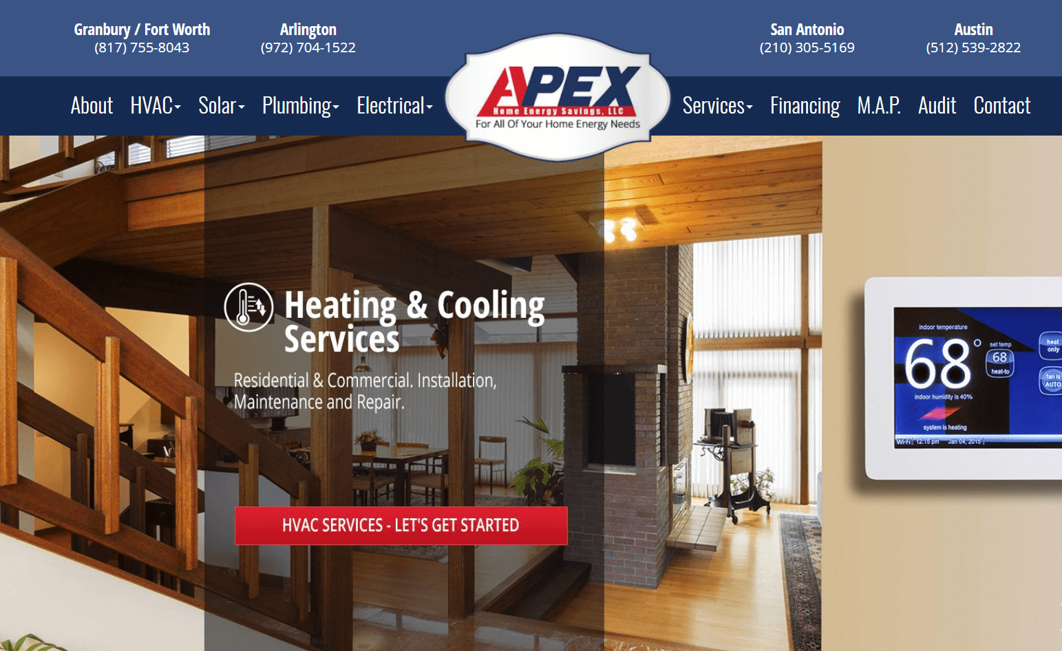 contractor multiple location design