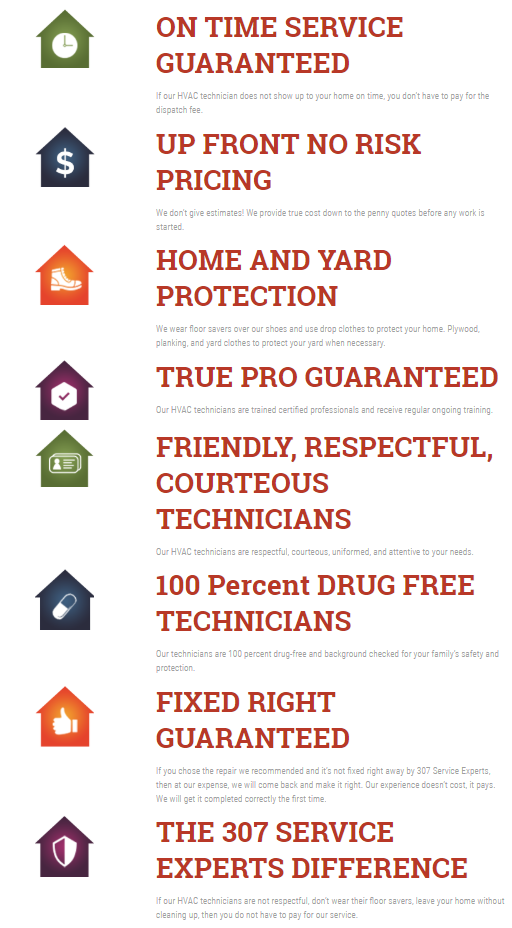 best hvac websites guarantees