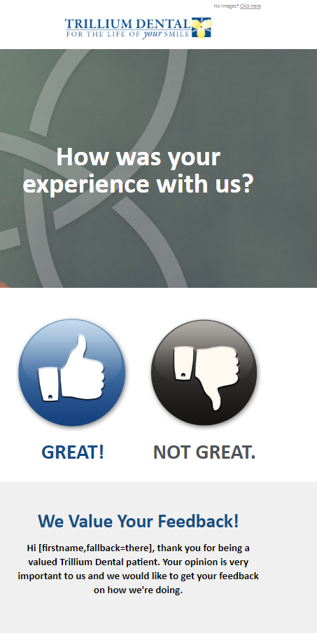 dental marketing case study review email