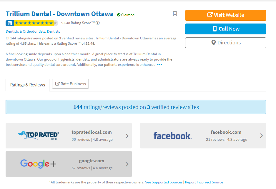dental trl page