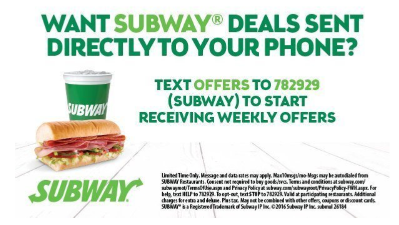 sms opt in example