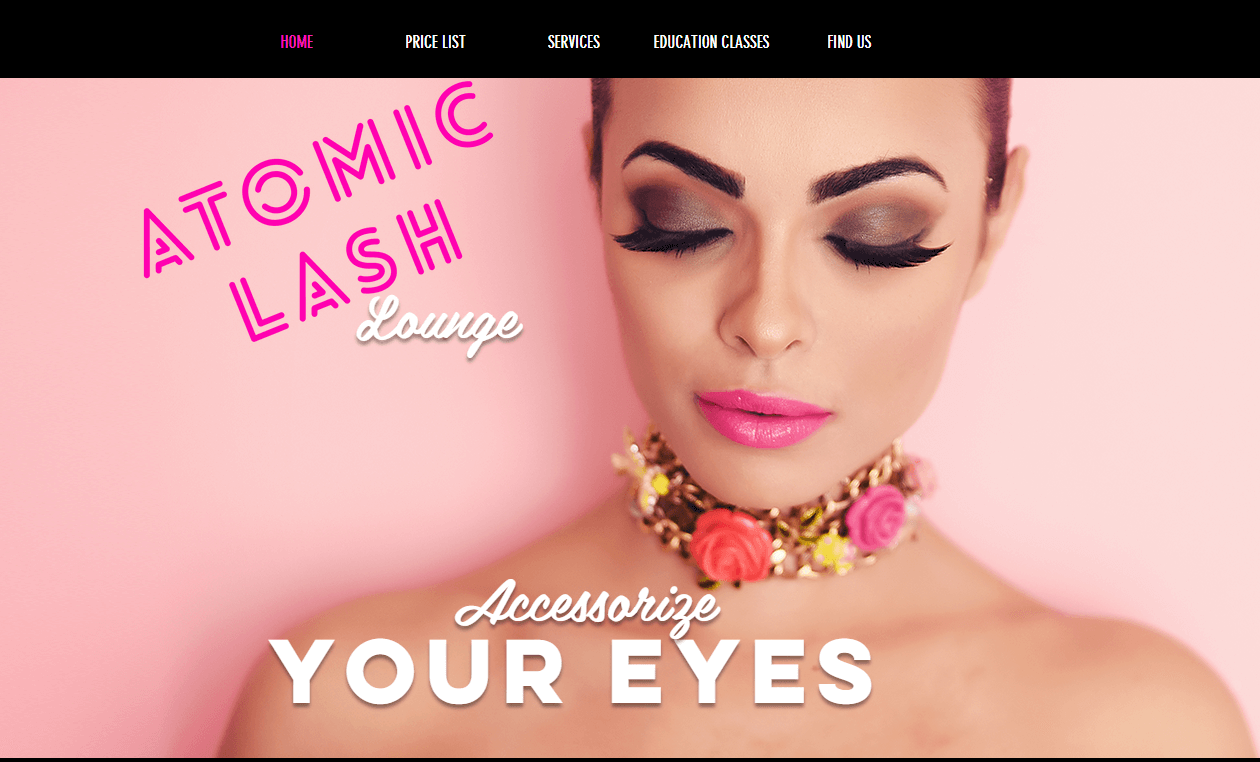 website faces salon