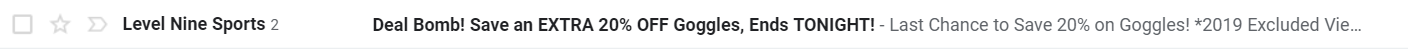 email subject line urgency