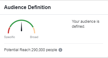 facebook potential reach
