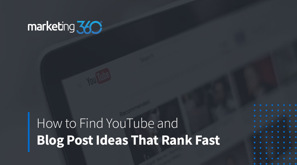 How to Find Content Ideas That Rank Fast on Google and YouTube