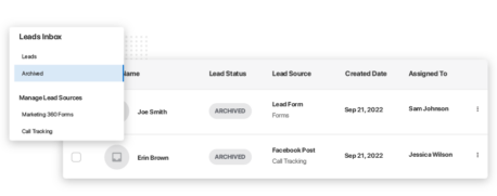Introducing the new CRM Leads Inbox - Marketing 360® Blog